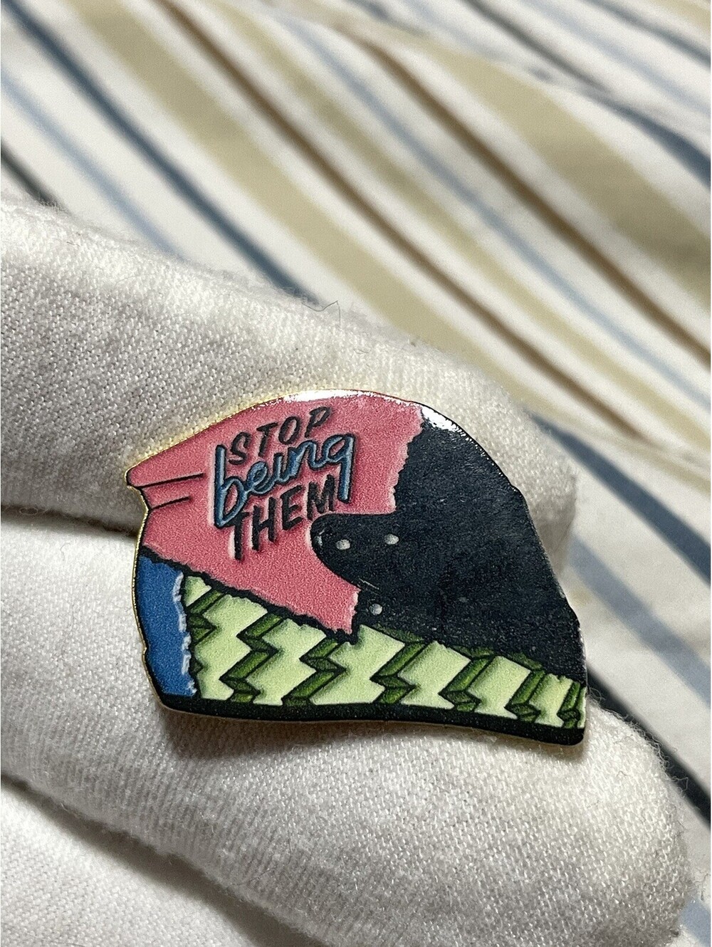Daniel Ricciardo 2019 F1 Helmet Enamel Pin Brooch Formula1